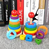 Wooden Double-Stack Rainbow