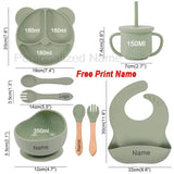 Silicone Feeding Set